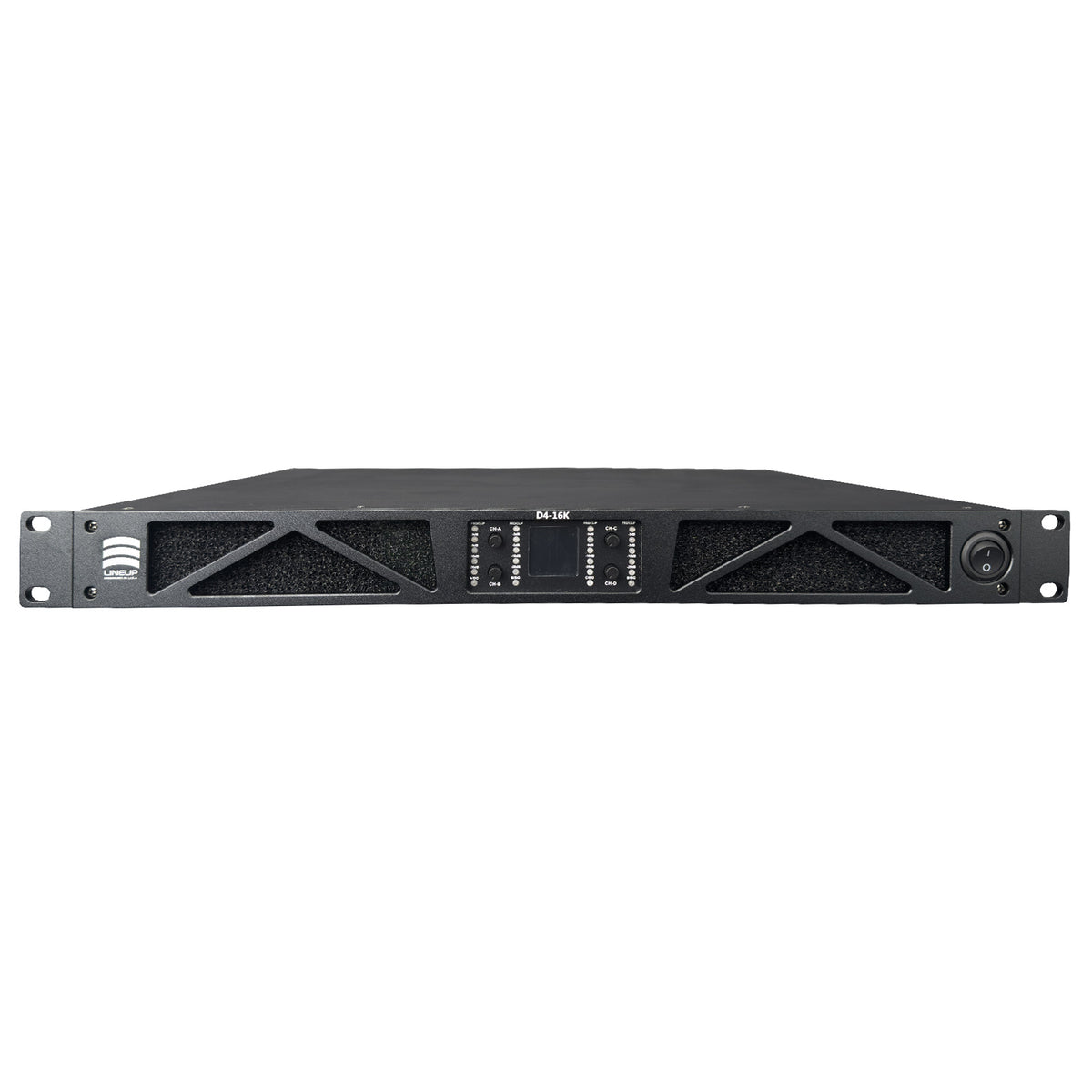 4 Channel Class D Power Amplifier, 3000W x 4 @ 8 Ohms - D4-16K
