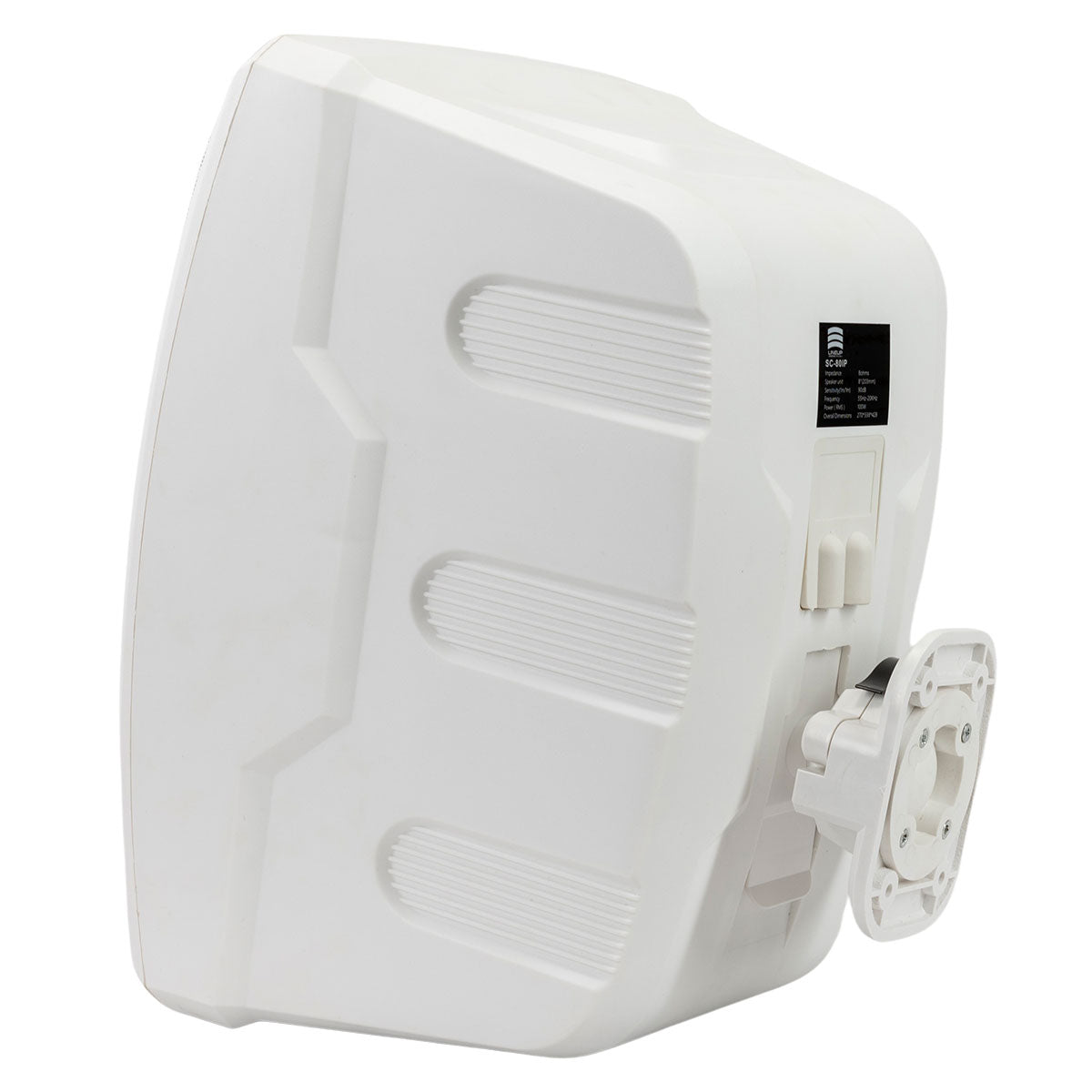 Wall Mount Outdoor Speaker 8" - White (Pair) SC80IPW