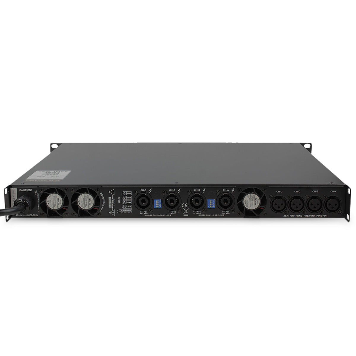 4 Channel 10000 Watts Class D Digital Power Amplifier D10K