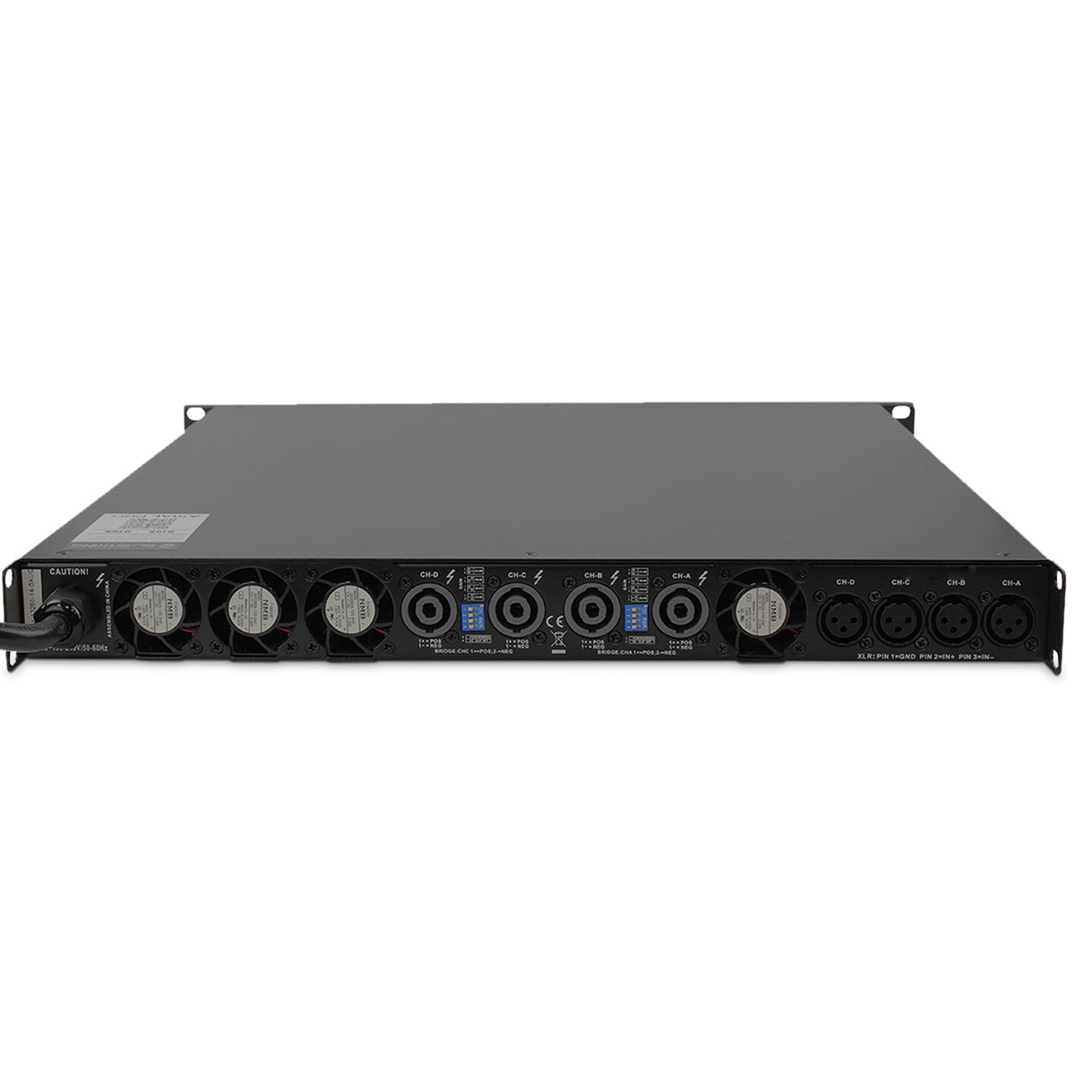 4 Channel 16000 Watts Class D Digital Power Amplifier D16K