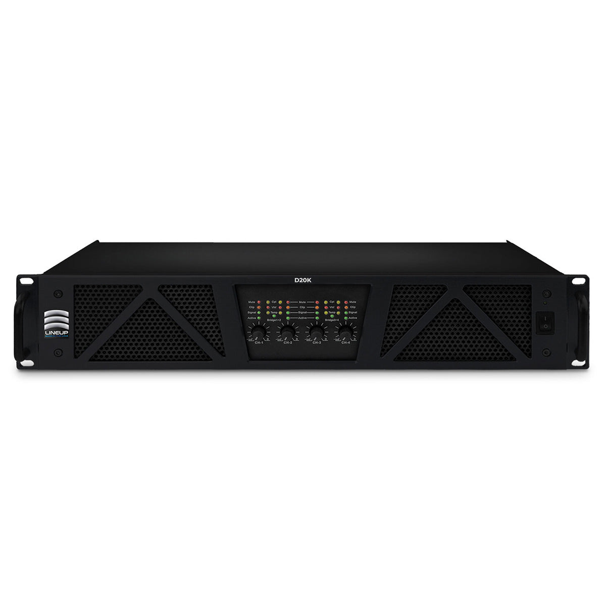 4 Channel 20000 Watts Class D Digital Power Amplifier - 110V D20K-110V