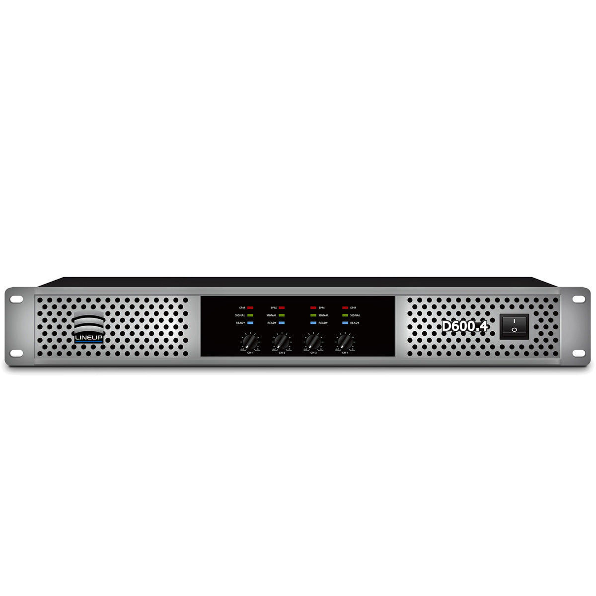 4 Channels 600 Watts Class D Power Amplifier D600.4