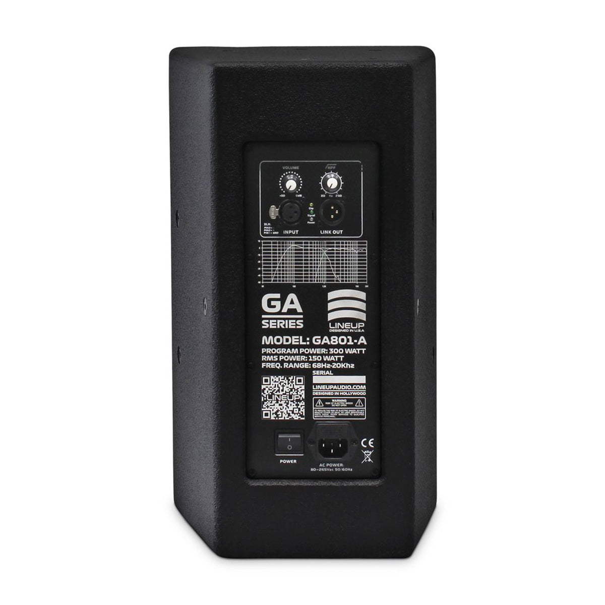 Active Full range 8" Speaker GA801A