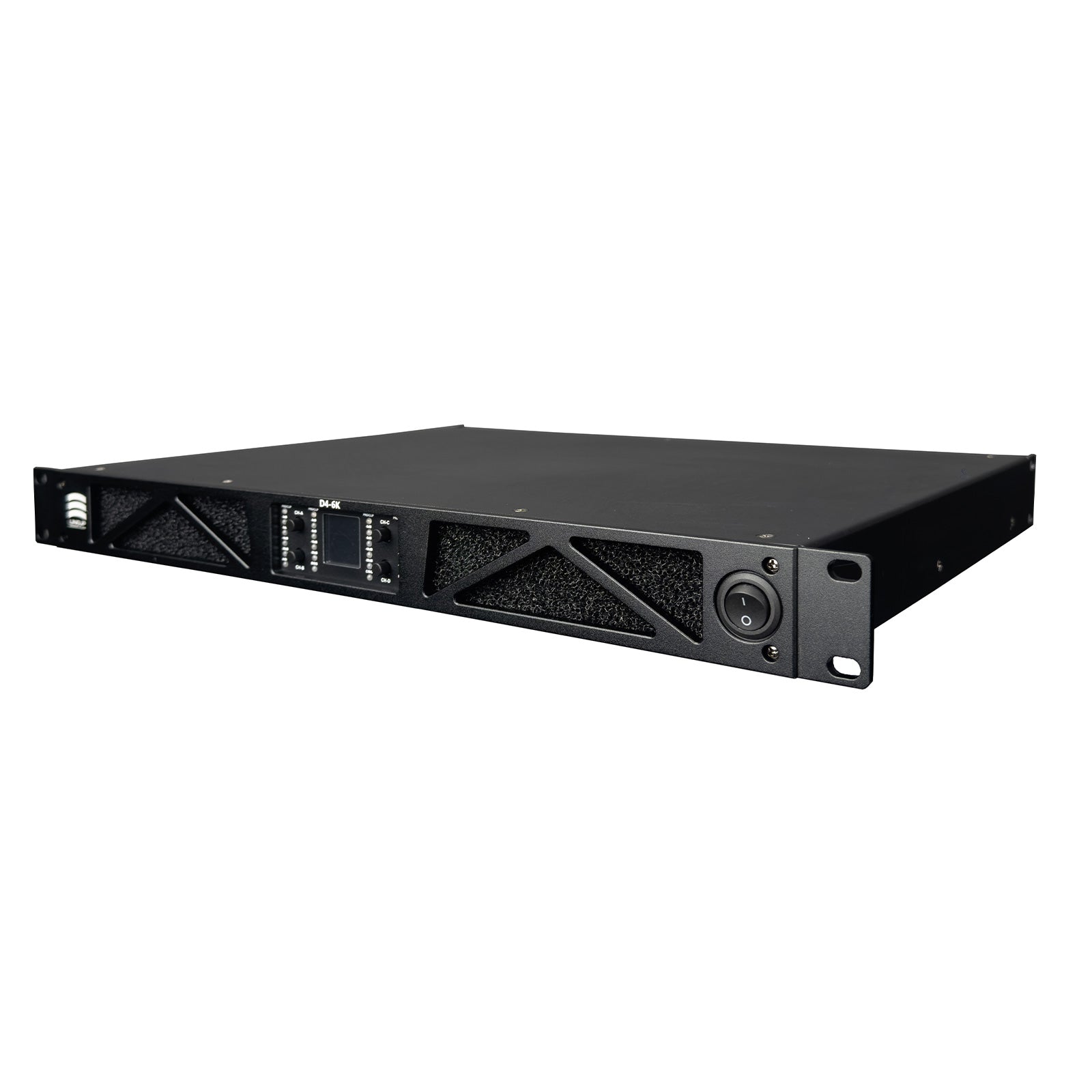 4 Channel Class D Power Amplifier, 1300W x 4 @ 8 Ohms - D4-6K