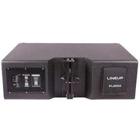 Dual 10-Inch Two-Way Active Line Array Speaker with Original Neodymium BLASTKING Components, 1500W RMS FL210A-N