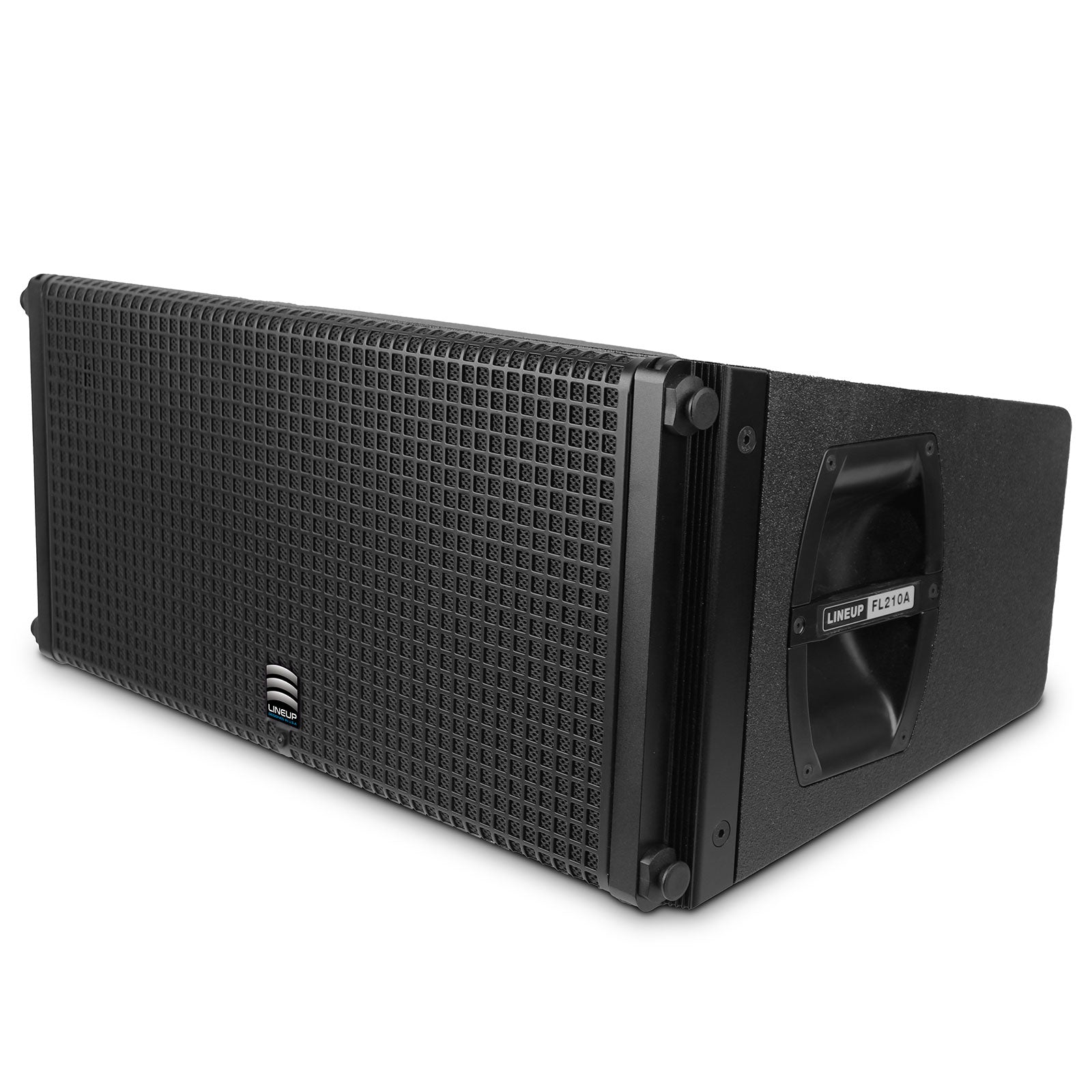 Dual 10-Inch Two-Way Active Line Array Speaker with Neodymium Components, 1500W RMS FL210A-N