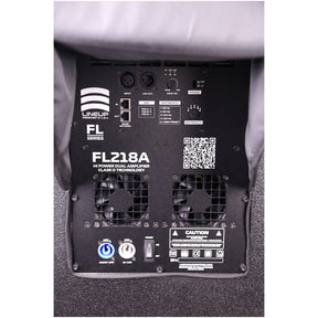 Dual 18-Inch Hi Power Active Subwoofer with Original Neodymium BLASTKING Components, 3000W RMS FL218A-N