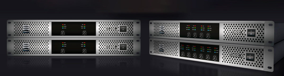 6 Channels 600 Watts Class D Power Amplifier D600.6