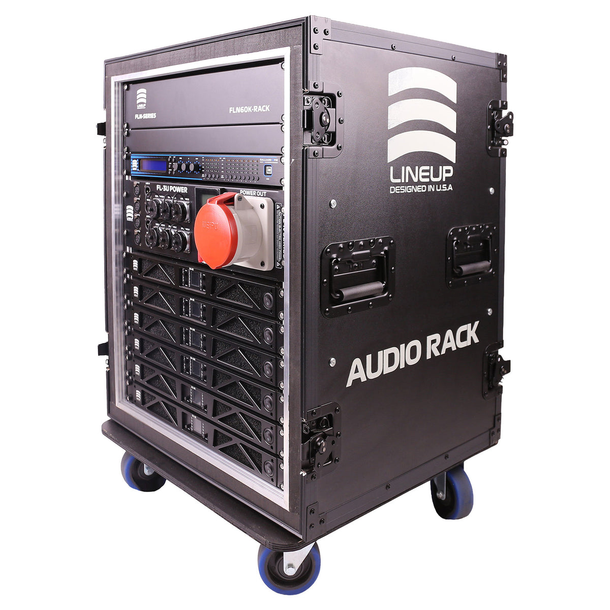 60000 Watts Tour-Ready Passive Rack System for FL Neodymium Series,  FLN60K-RACK