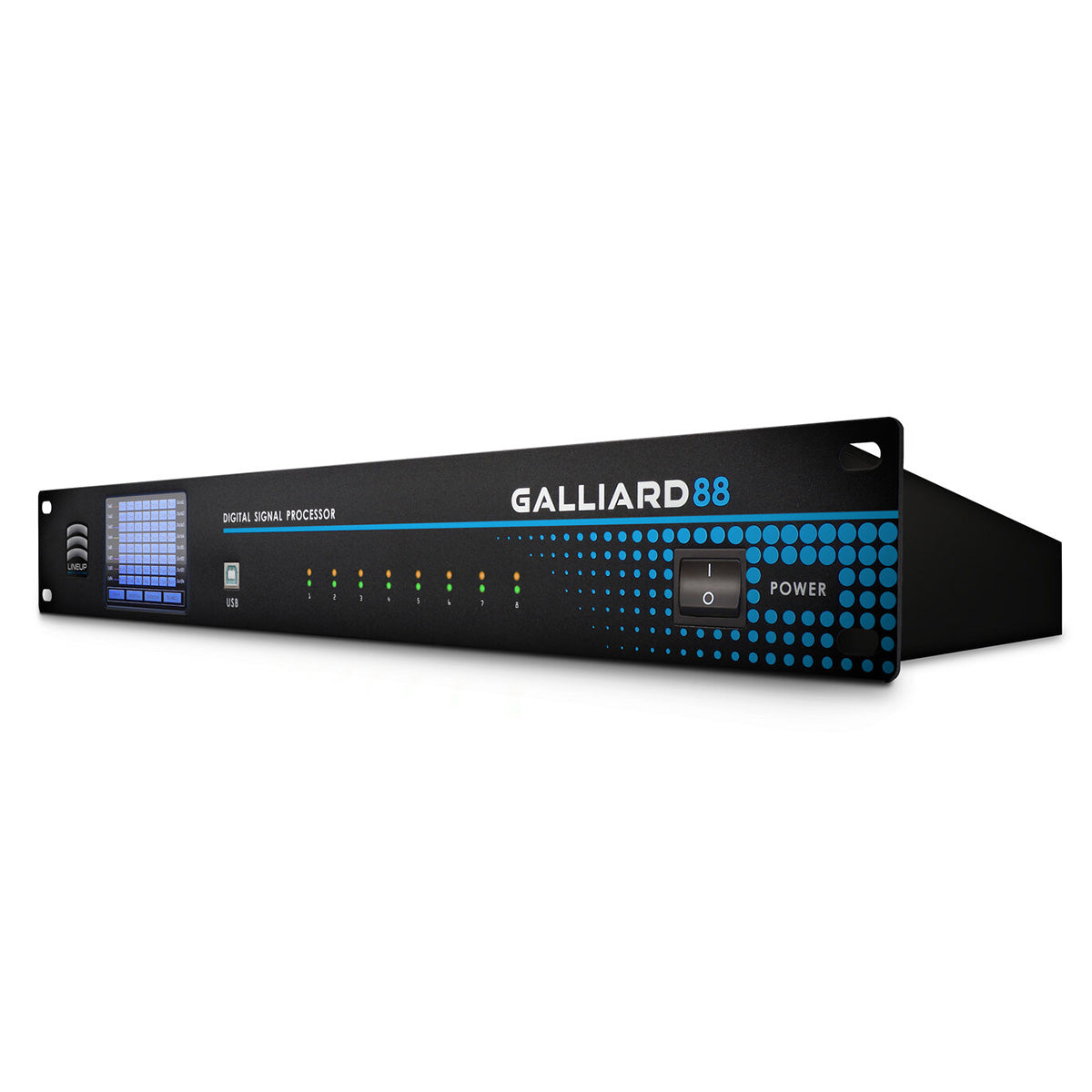 Digital Signal Processor 8 IN / 8 OUT GALLIARD88
