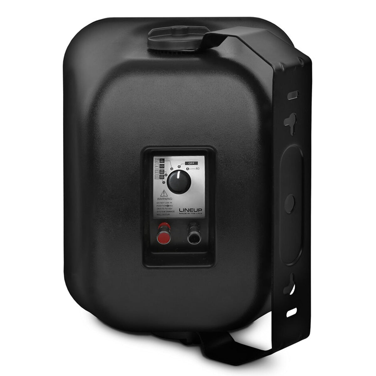 Wall Mount Outdoor Full Range Speaker 6.5" - Black (Pair) SC-6580IP-TB