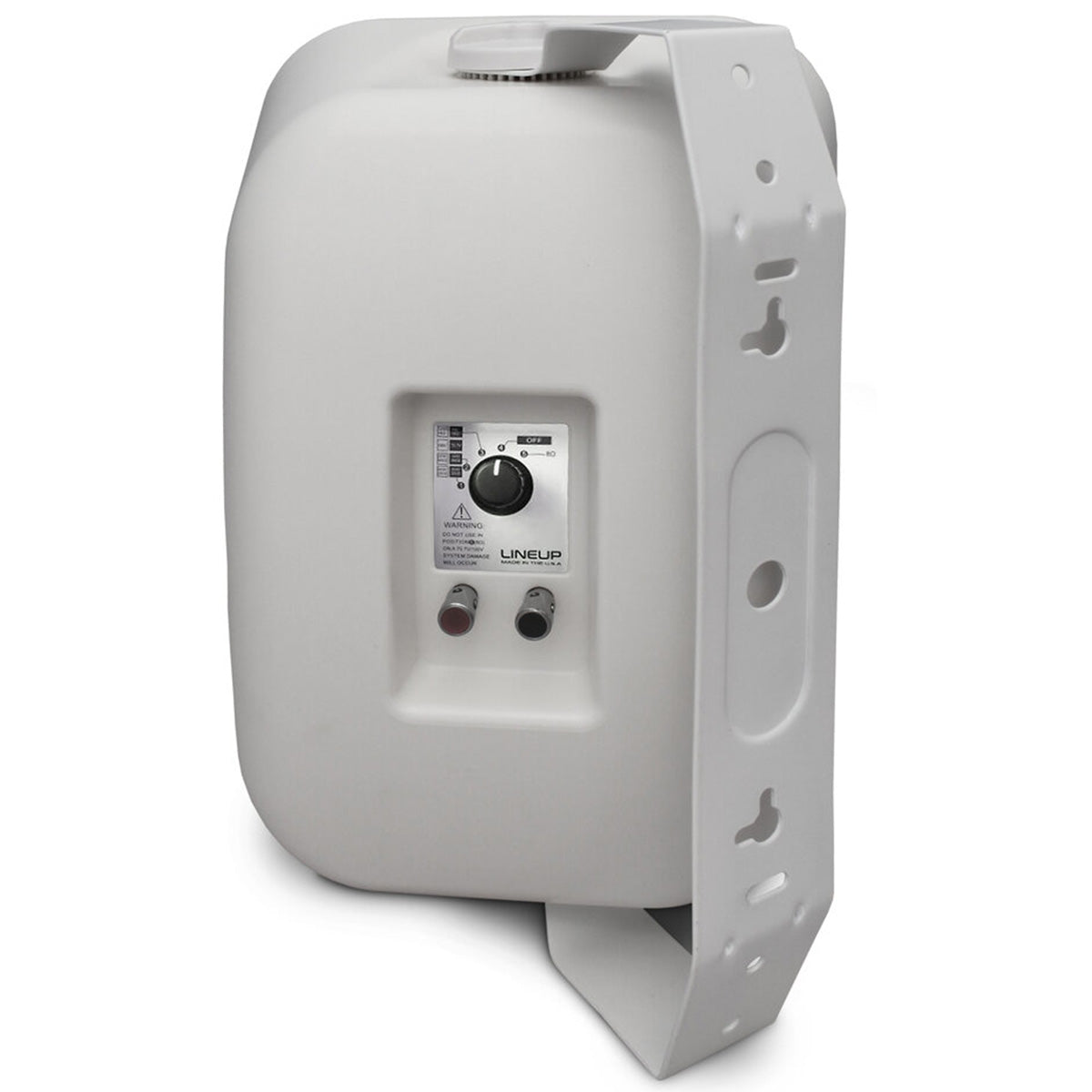 Wall Mount Outdoor Full Range Speaker 6.5" - White (Pair) SC-6580IP-TW